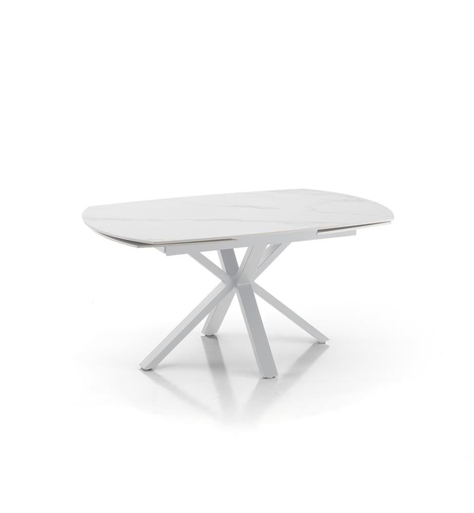 Table à rallonge Zoe 4 - Blanc
