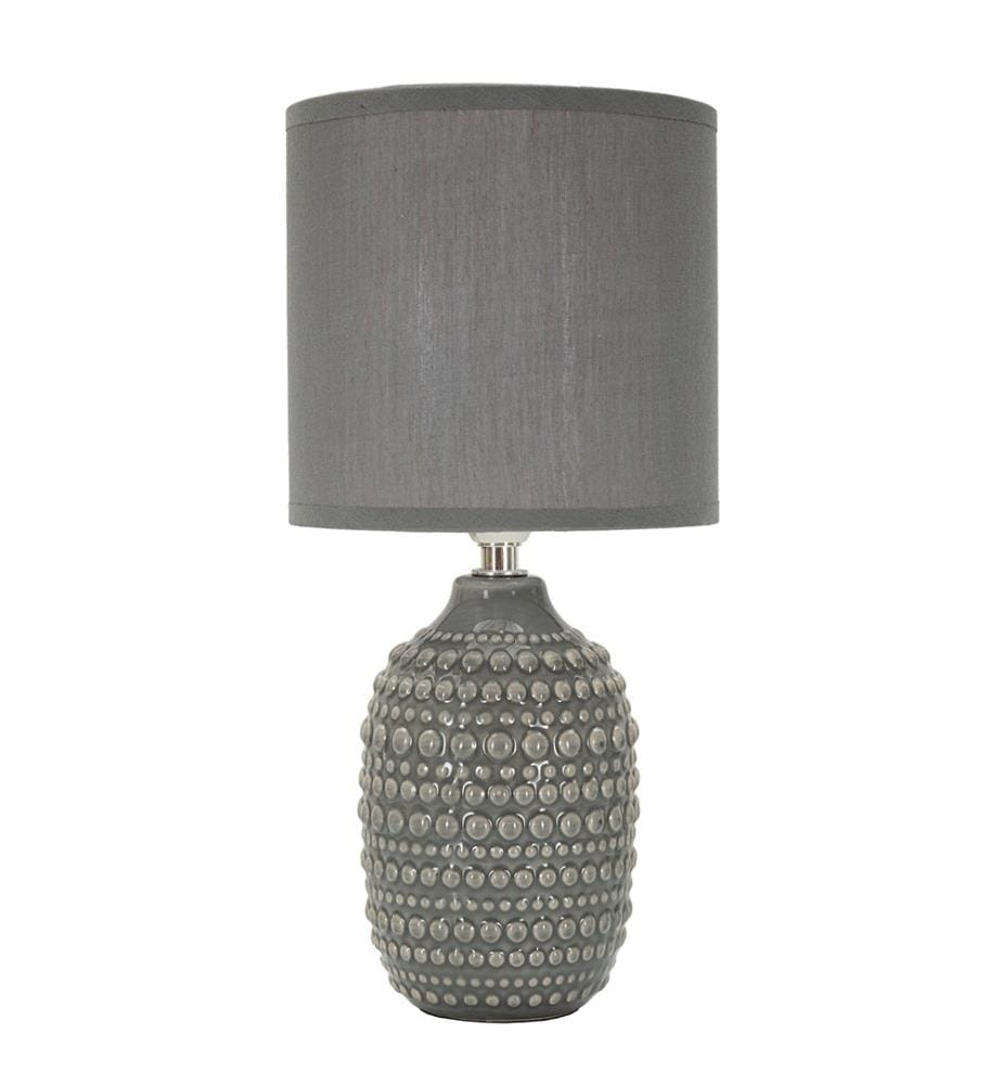 Lampe à poser Ø 15 x 30,5 cm - Gris
