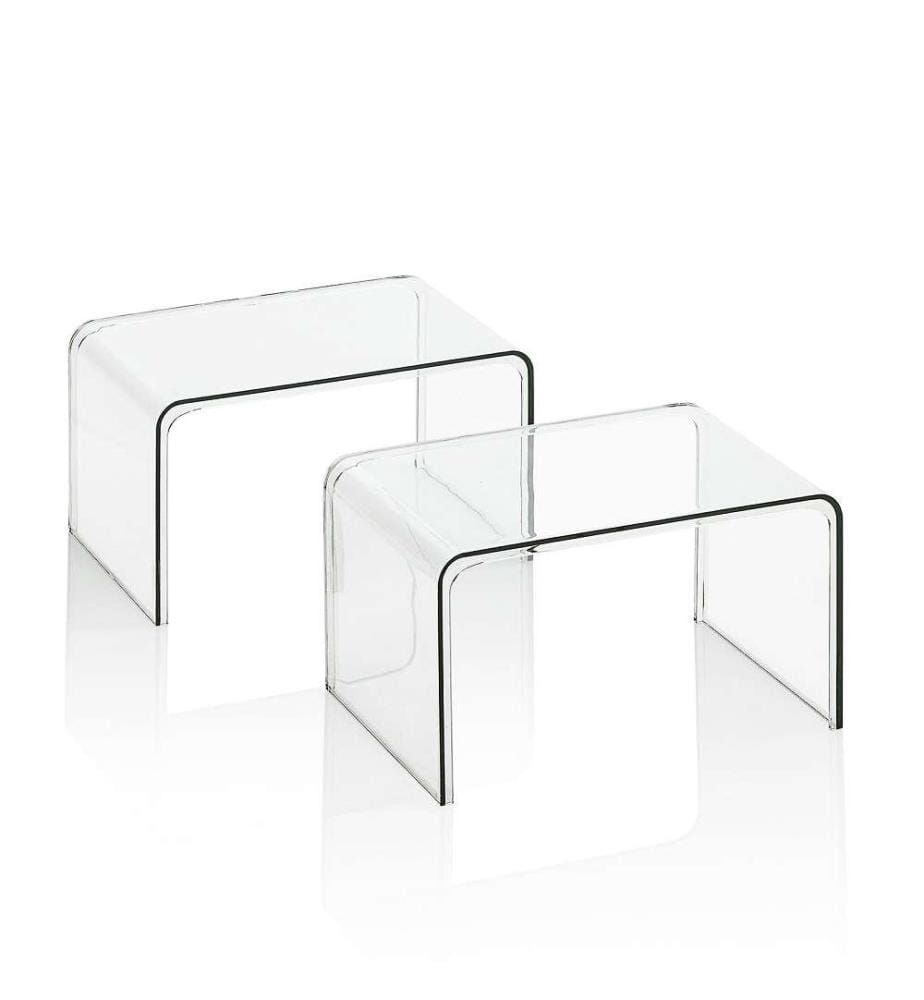 Set 2 réhausseurs Frida-S - Transparent