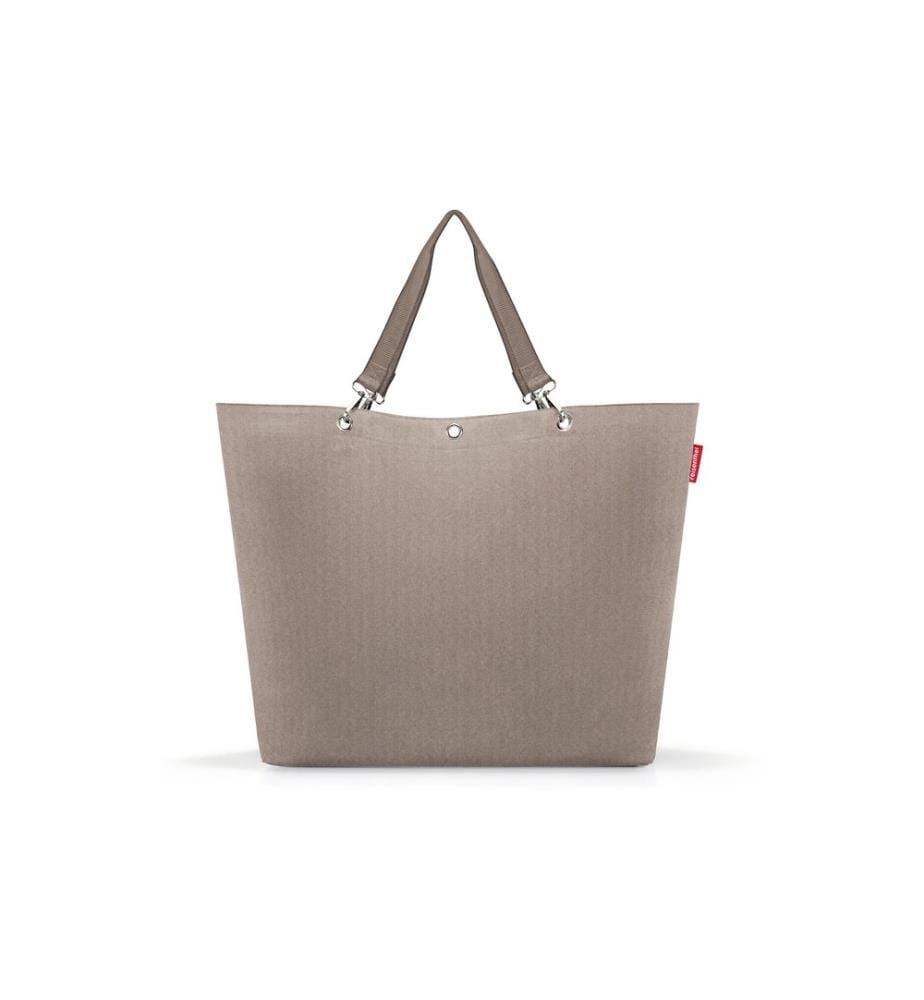 REISENTHEL - Sac Shopper XL Herringbone Mokka