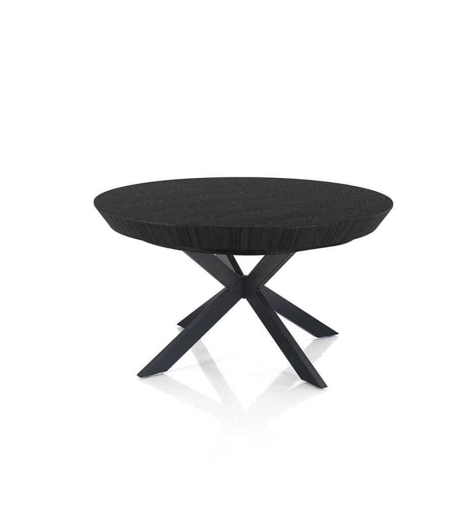 Table Ronde Extensible - Noir