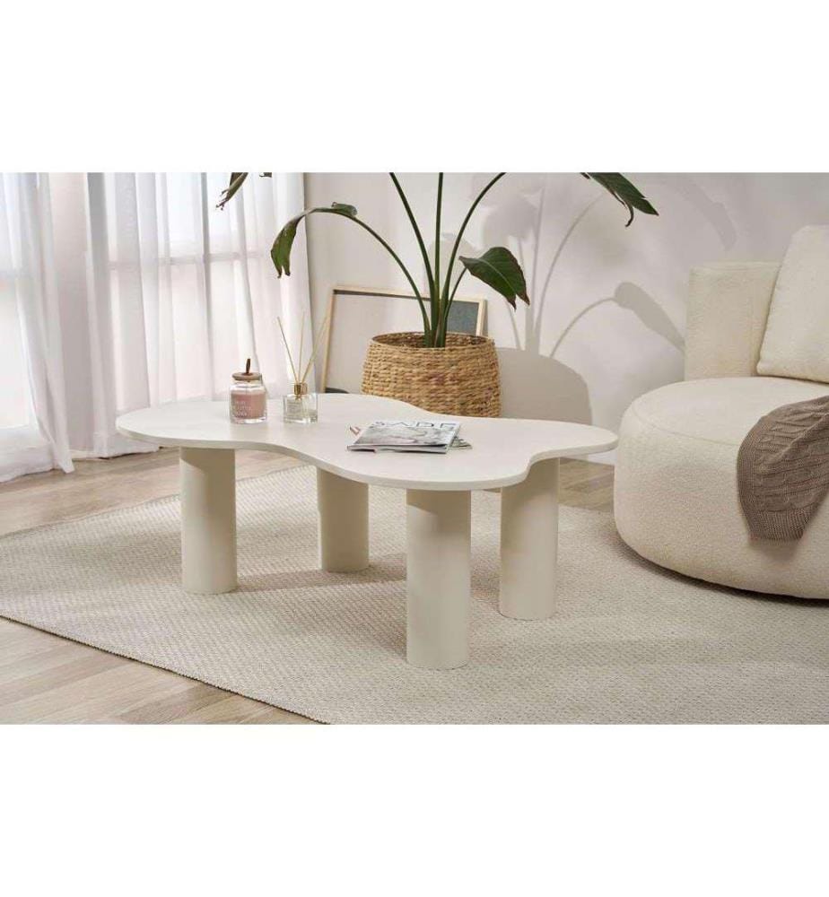 Table basse - Crème