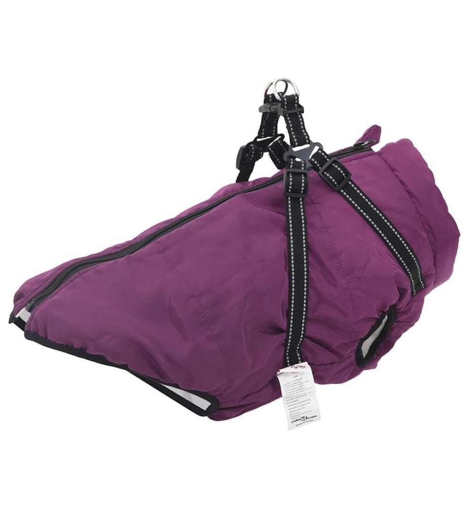 Manteau pour chiens avec harnais imperméable réfléchissant L52