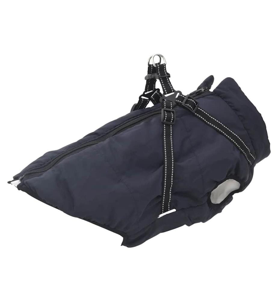 Manteau pour chiens avec harnais imperméable réfléchissant L52