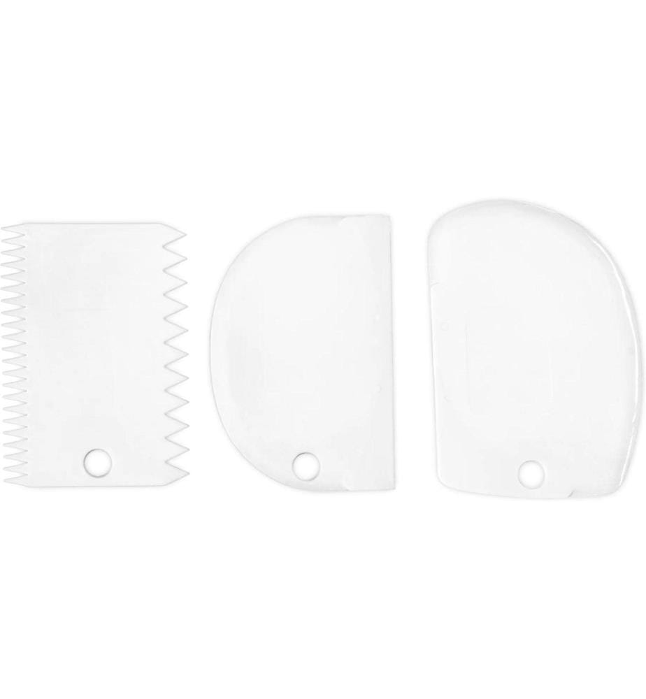 Städter - Cartes de pâte Blanc, Set de 3 pièces