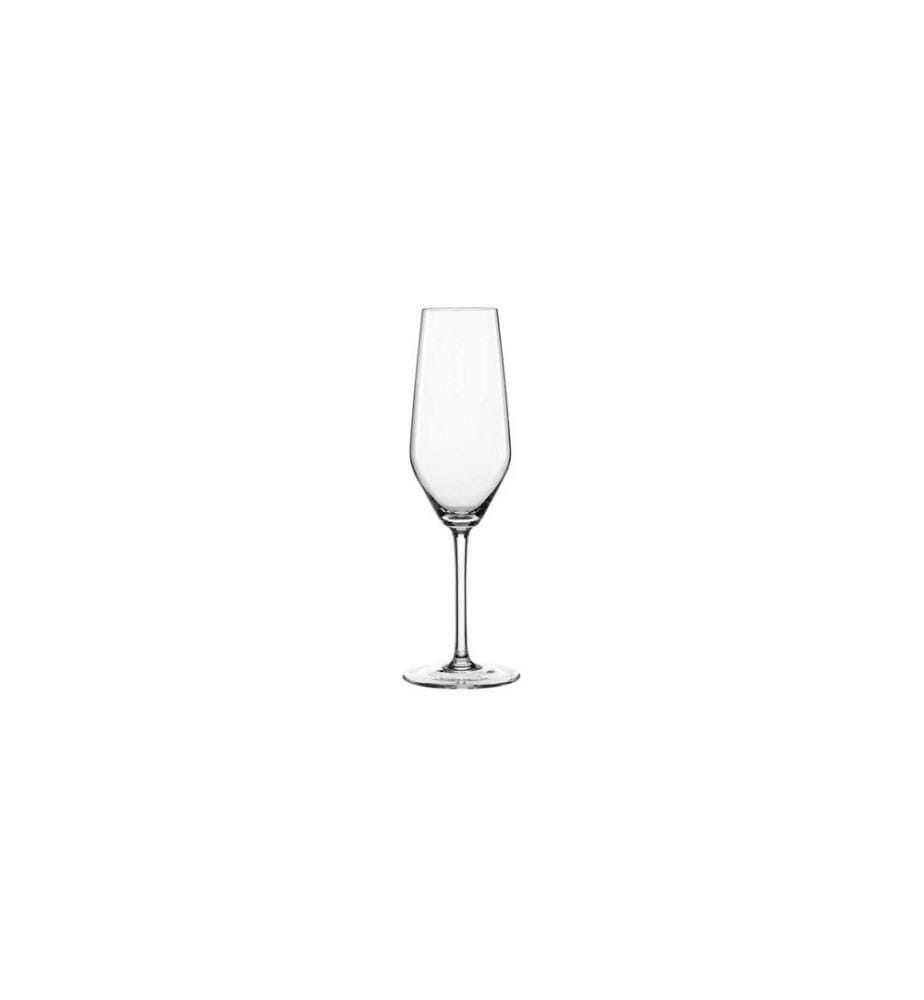 SPIEGELAU - Verre à Champagne Style 240 ml, 4 Pièce/s, Transparent