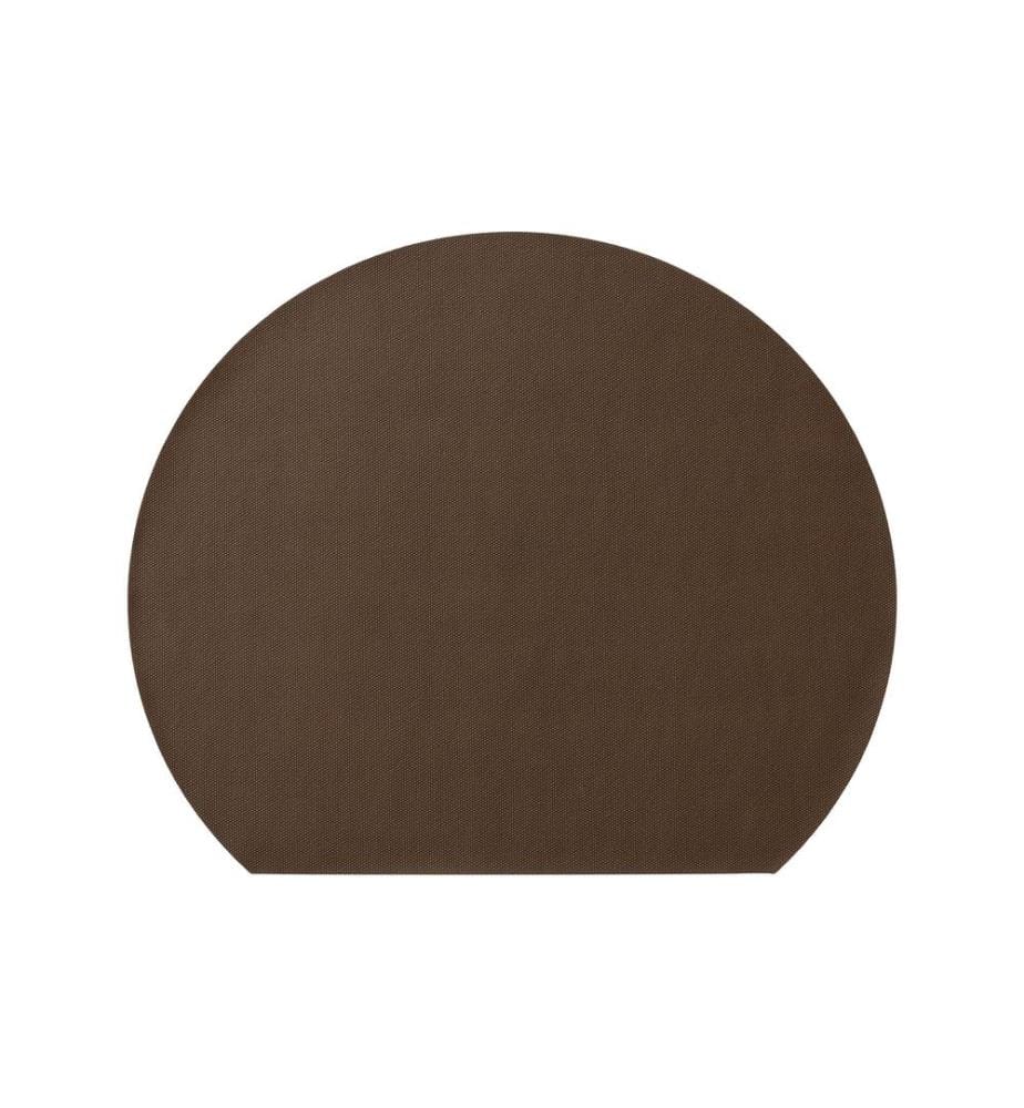 Studio Round - Set de table 4 pièces 43 cm x 36 cm, Brun