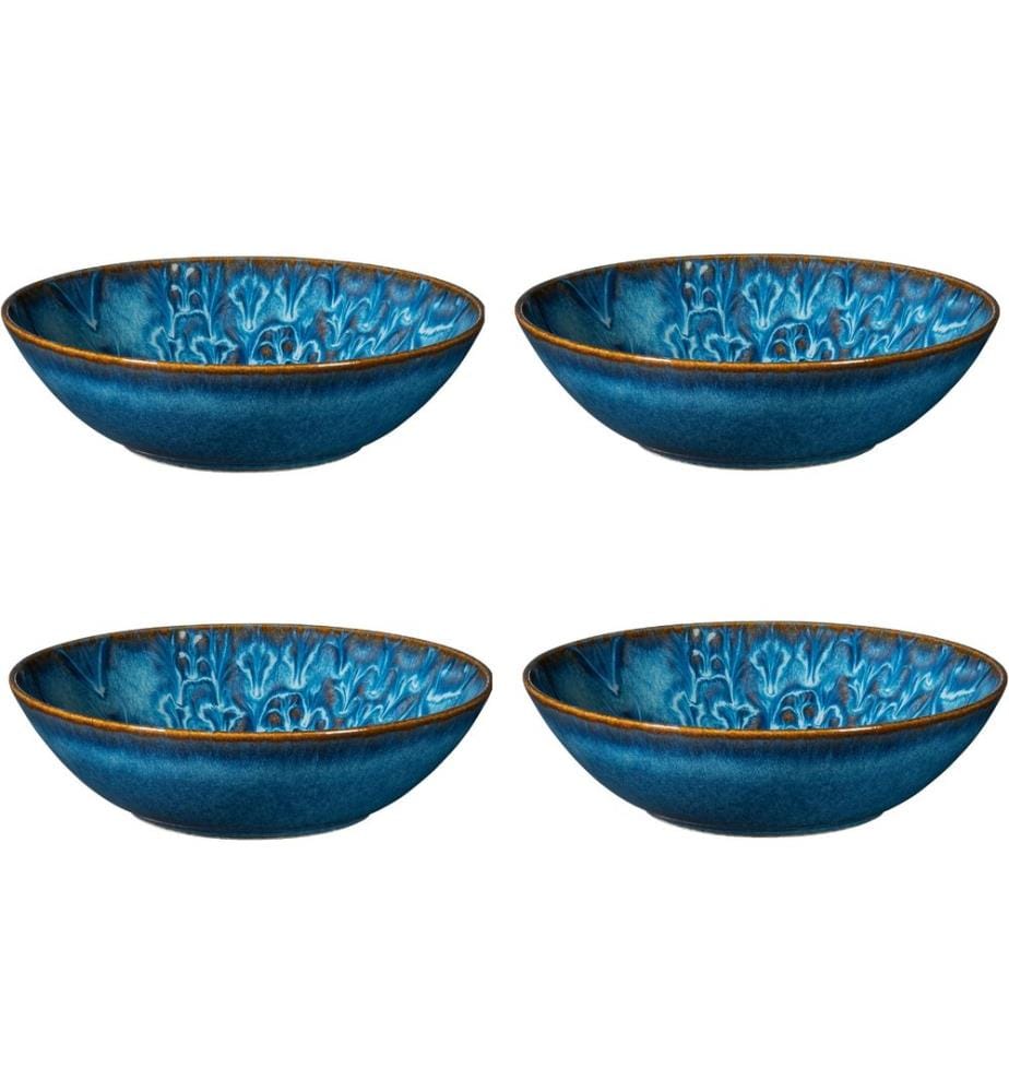 Mäser - Bol Tiles 17 cm, 4 pièces, bleu