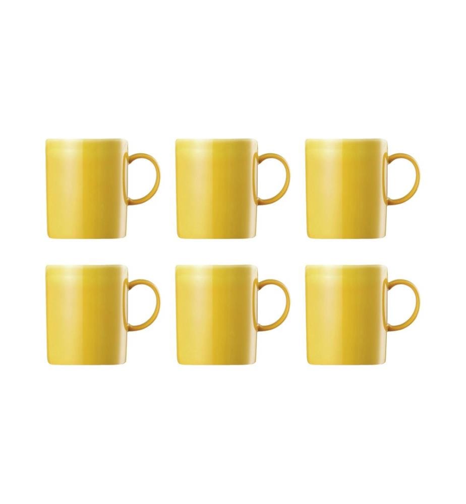 THOMAS - Gobelet à café Sunny Day 300 ml, 6 Pièce/s, Jaune