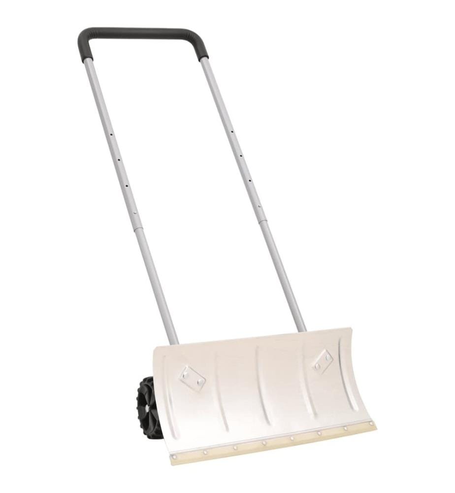 Pelle à neige et poignée extensible argenté 61 cm lame en acier
