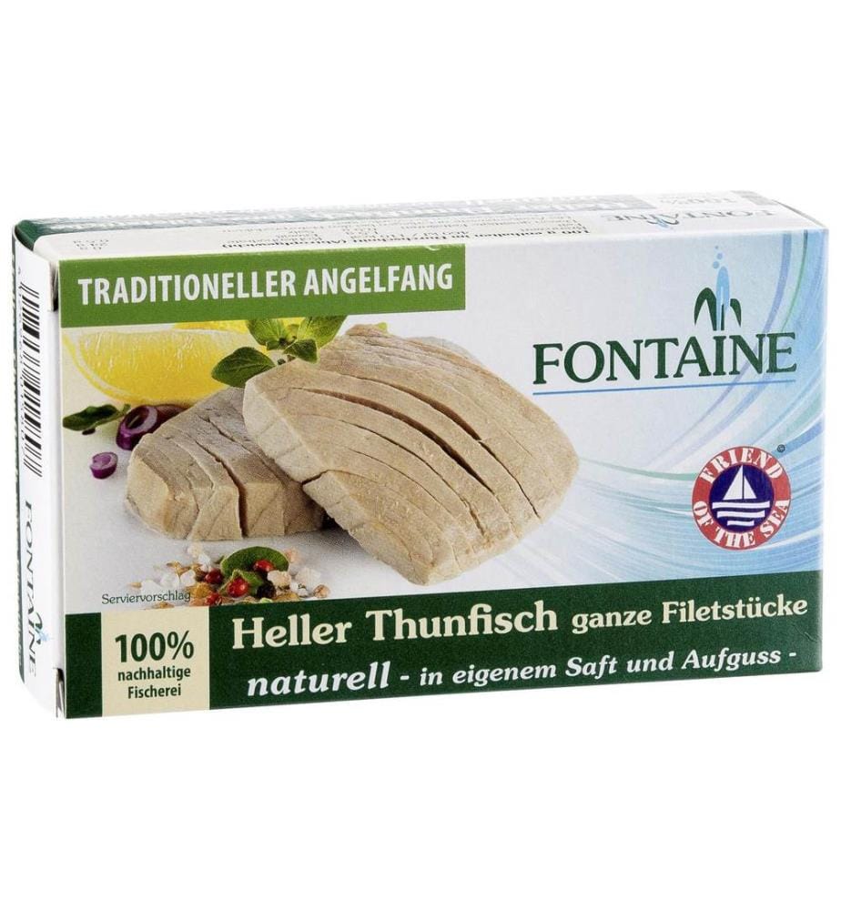 Fontaine - Conserves Thon clair nature 120 g