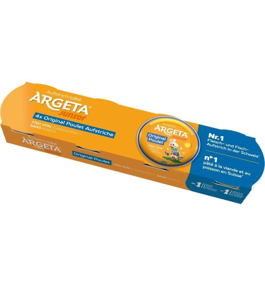 ARGETA - Poulet Junior Original 4x 95 g