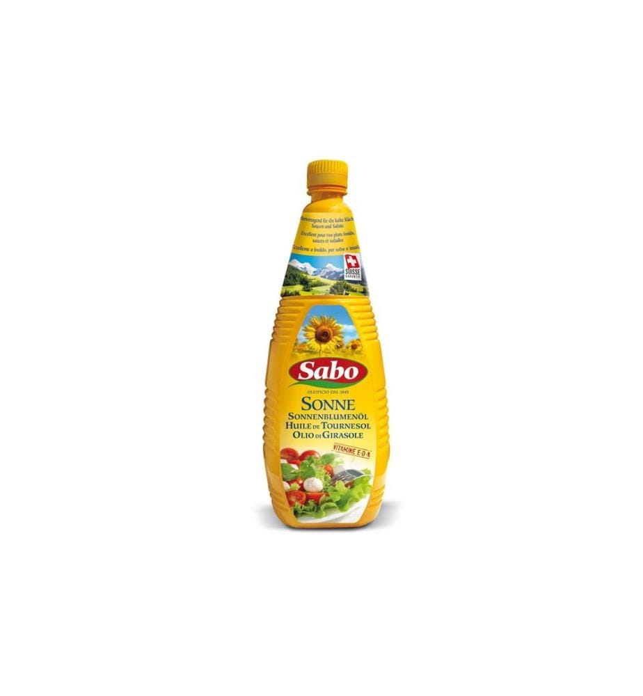 Sabo - Huile de tournesol raffinée Soleil 1 l