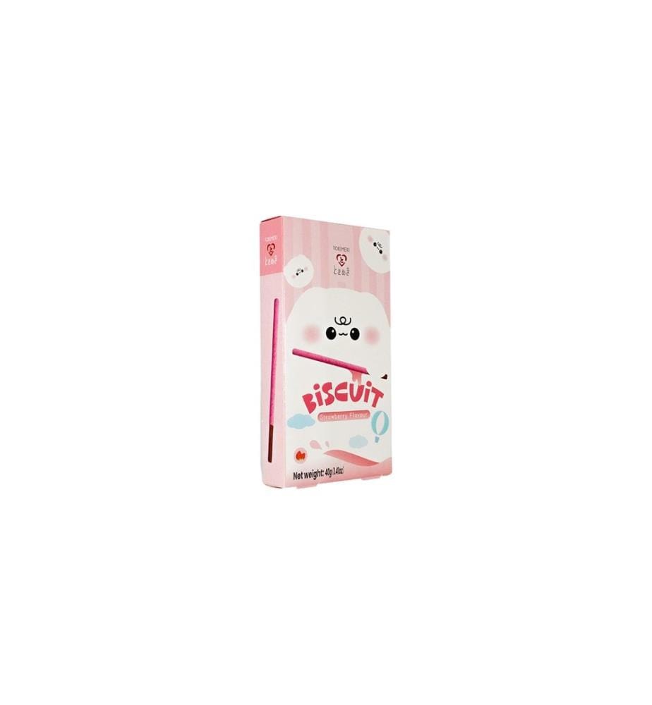 TOKIMEKI - Bâton de biscuits à la fraise 40 g