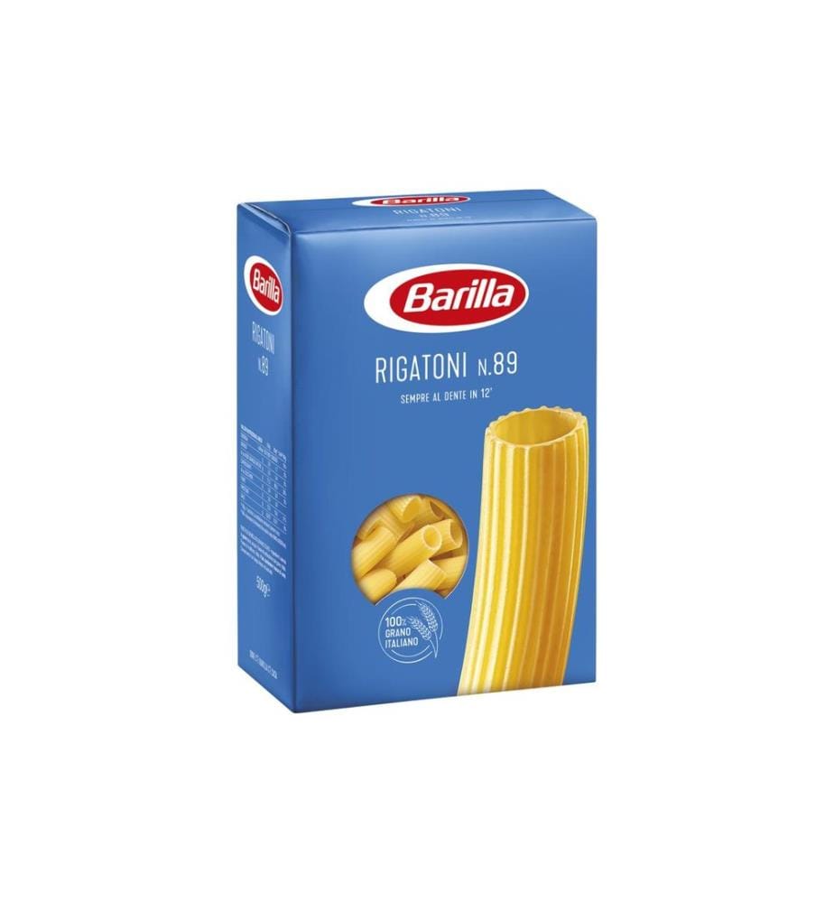 BARILLA - Pâtes alimentaires Rigatoni n.89 500 g