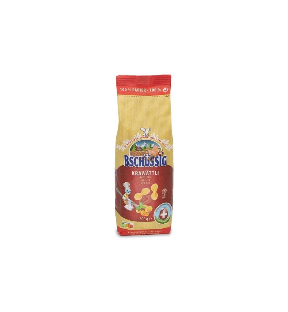 Bschüssig - Pâtes alimentaires Krawättli 500 g
