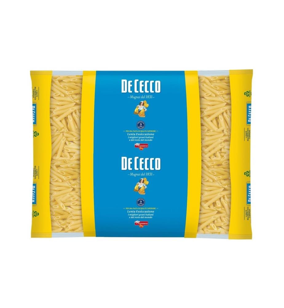 De Cecco - Pâtes alimentaires Penne rigate Nr. 41 3 kg
