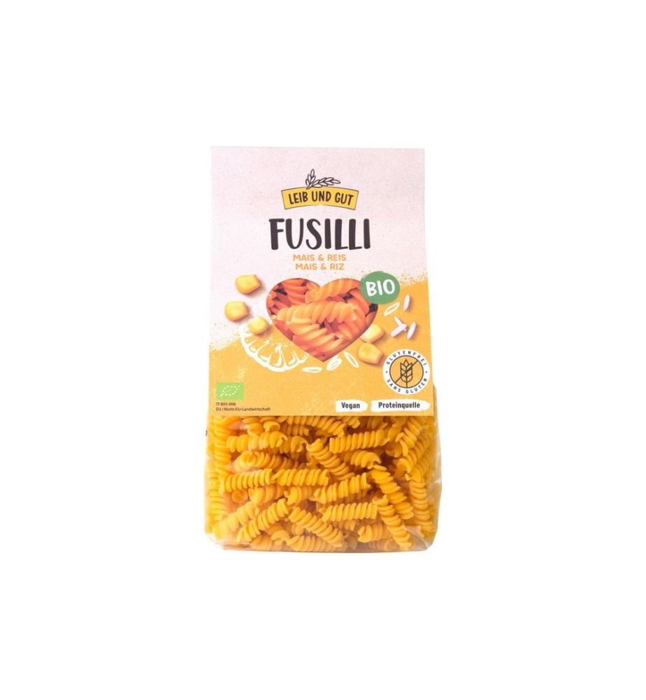 Leib und Gut - Pâtes alimentaires Fusilli maïs & riz bio 340 g