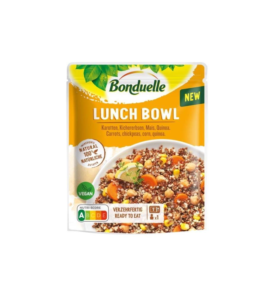 Bonduelle - Plat préparé Lunch Bowl Quinoa 250 g