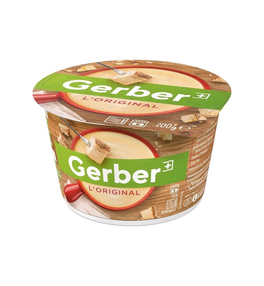GERBER - Fondue L'Original Mikro 200 g