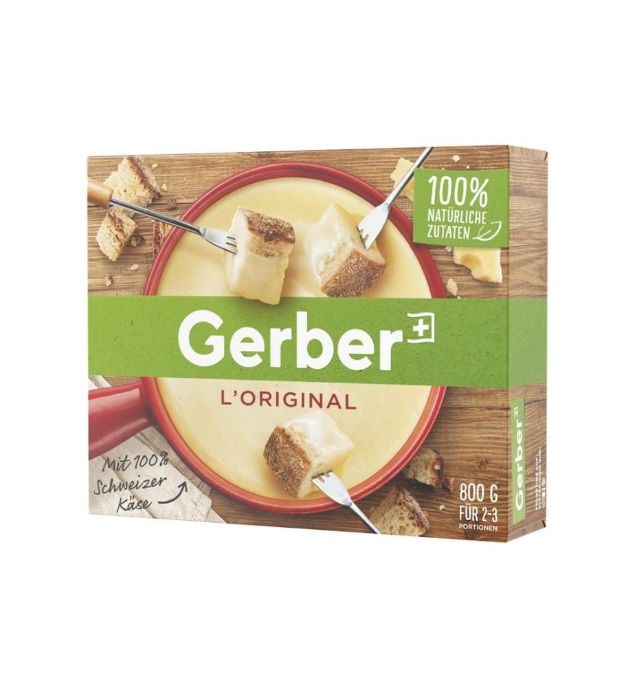 GERBER - Fondue L'Original 2 x 400 g
