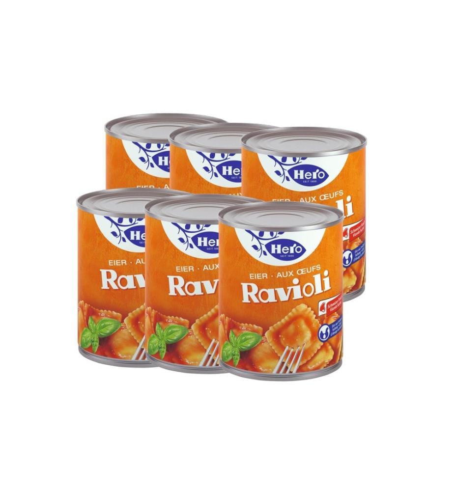Hero - Boîte Ravioli aux ufs 6 x 870 g
