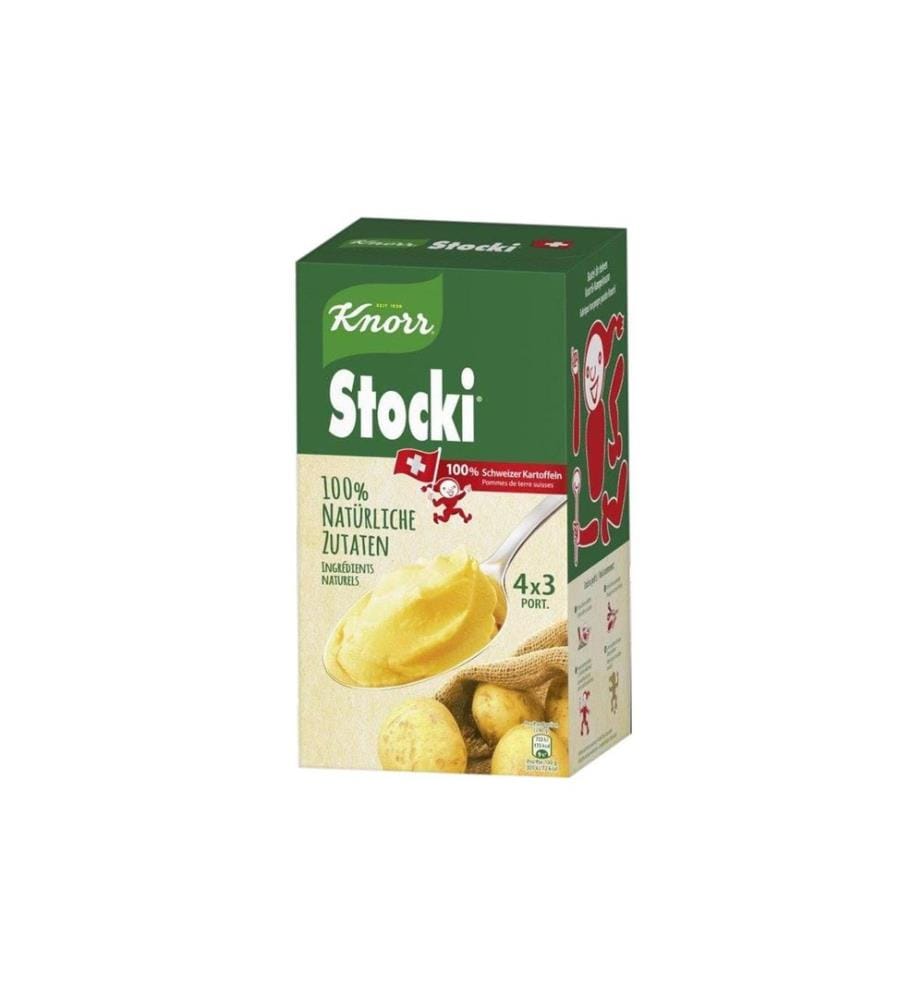 Knorr - Stocki Purée de pommes de terre suisses 4 x 110 g