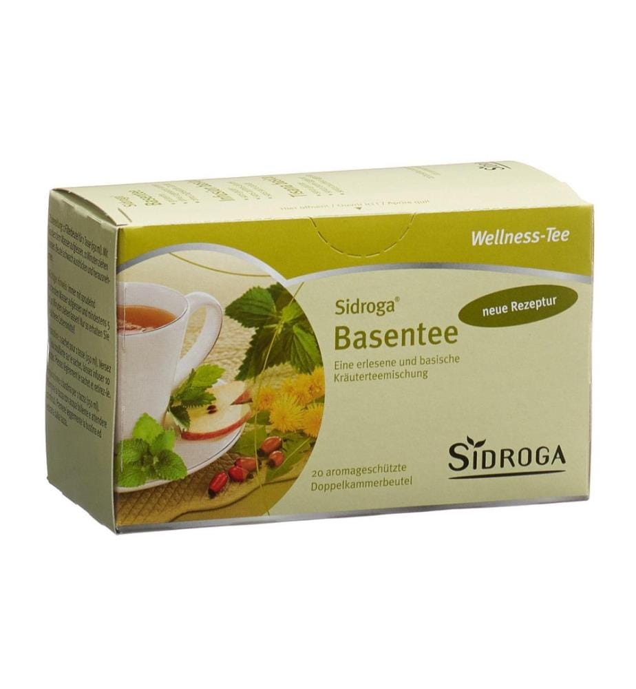 SIDROGA - Sachet de thé Thé de base 20 sachets