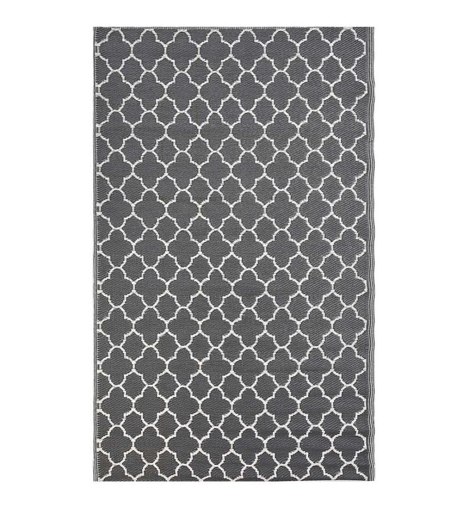 Tapis d'extérieur SURAT Gris 120 x 180 cm