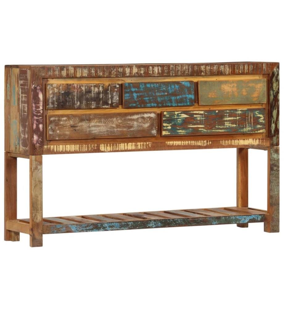 Buffet 120x30x75 cm Bois de récupération solide
