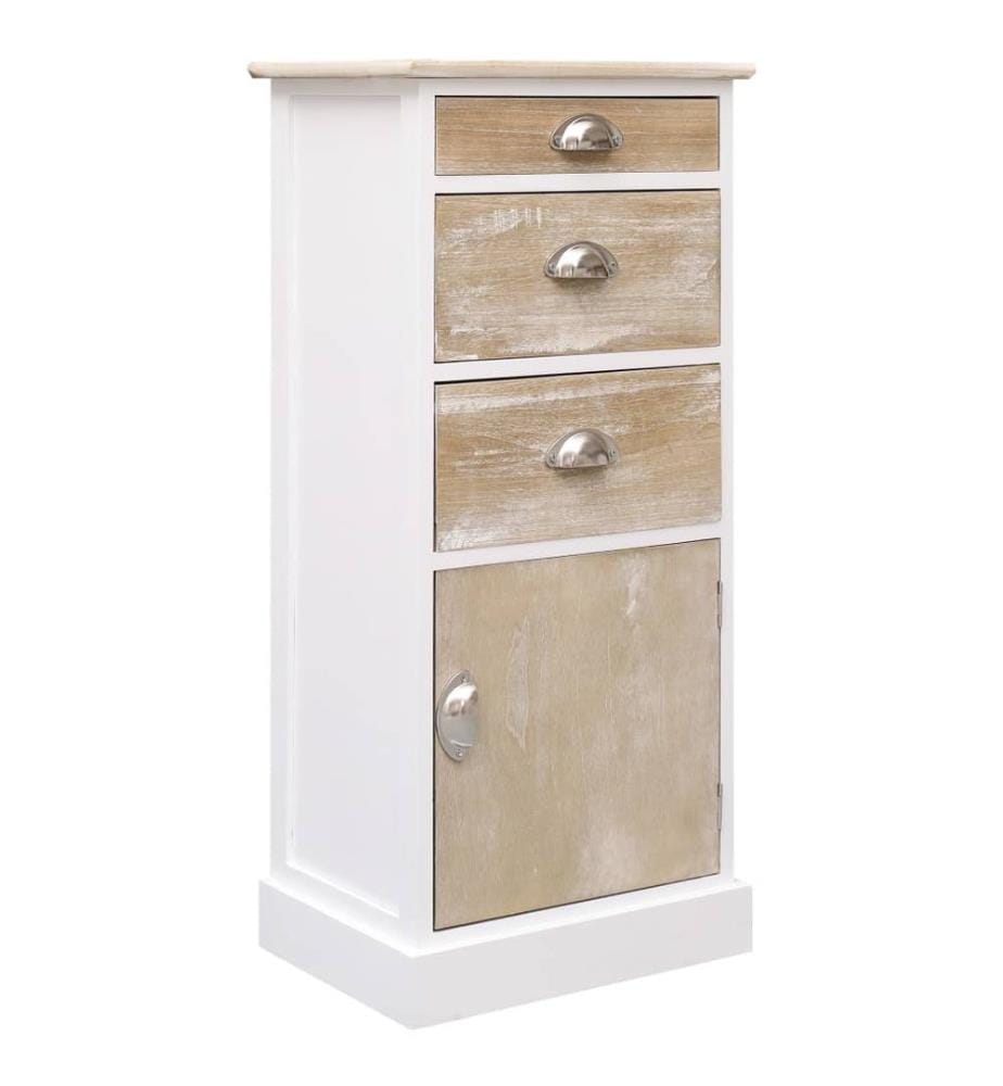 Armoire latérale 38x28x86 cm Bois de Paulownia