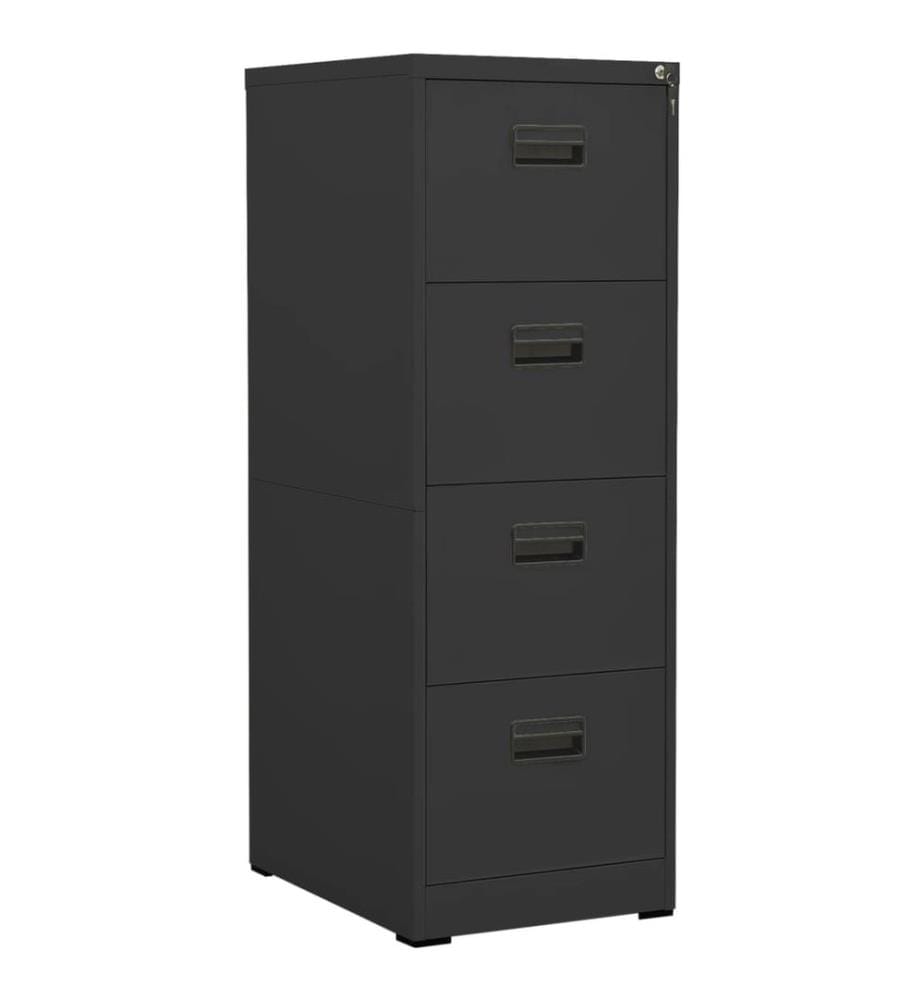 Classeur Anthracite 46x62x133 cm Acier