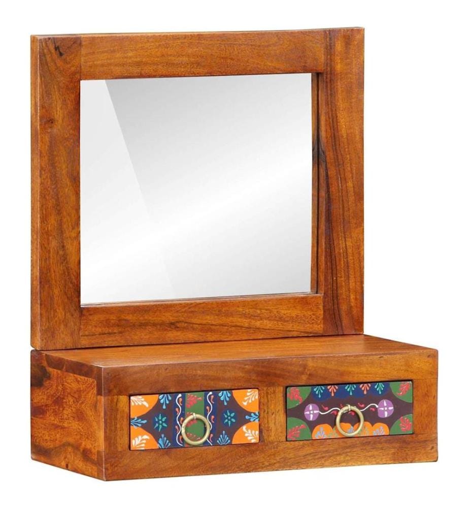Meuble mural Marron 40 x 20 x 50 cm Bois d'Acacia Massif