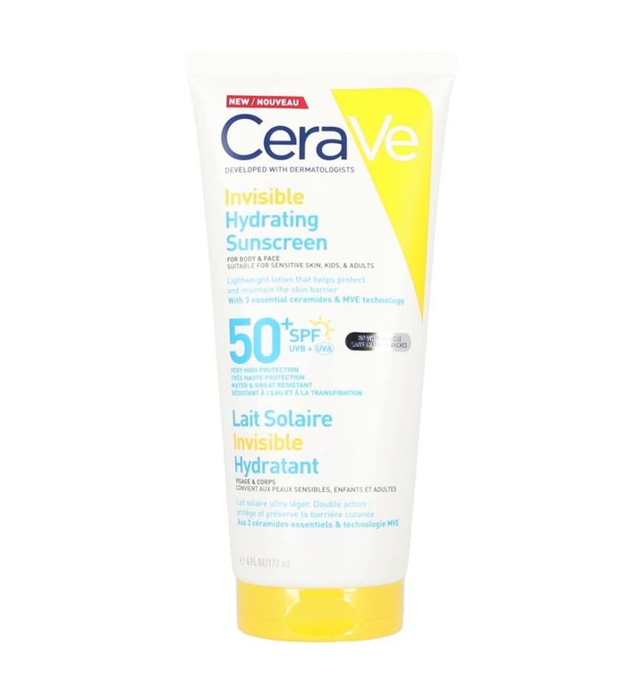 Lait Solaire Invisible Hydratant SPF 50+ - 177 ml