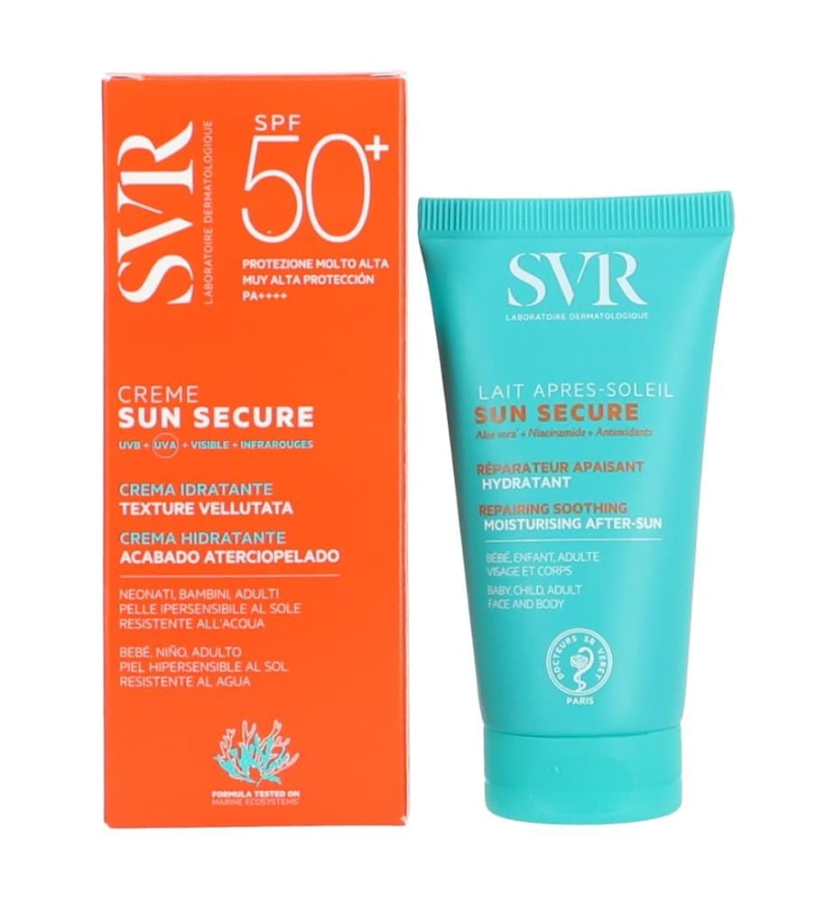 Coffret Crème solaire SPF50+ et Après-soleil 2 x 50 ml