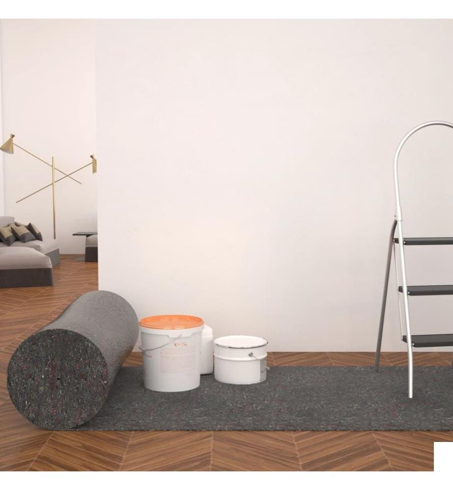 Bâche de protection contre peinture 50 m 280 g/m² Gris