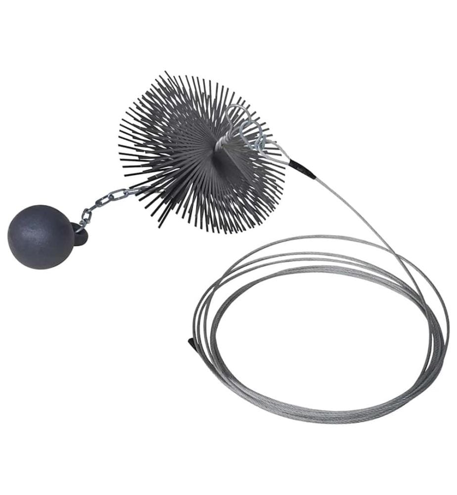 Brosse ronde pour cheminée Dia. 20 cm