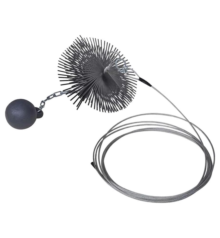 Brosse ronde pour cheminée Dia. 25 cm