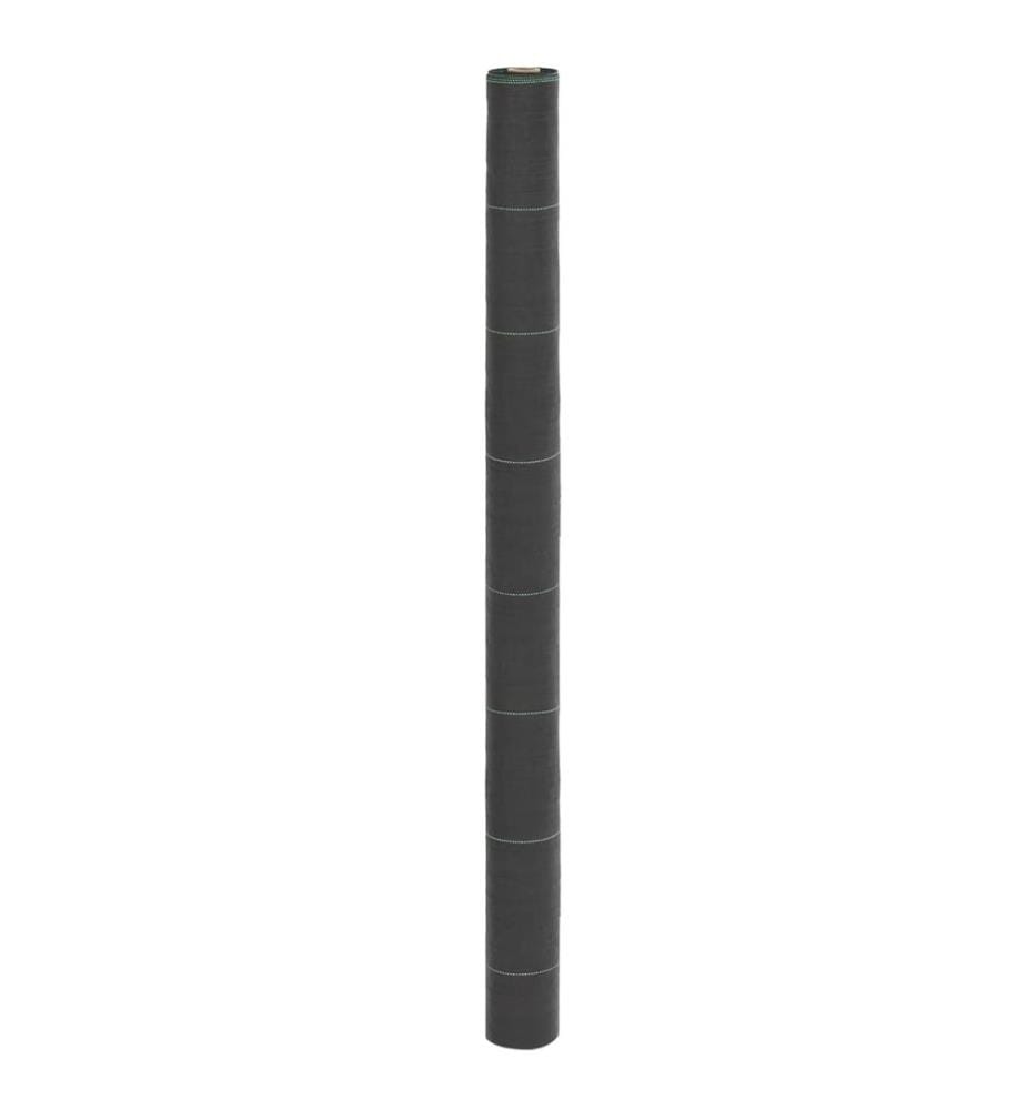 Membrane anti-mauvaises herbes noir 1,5x100 m PP