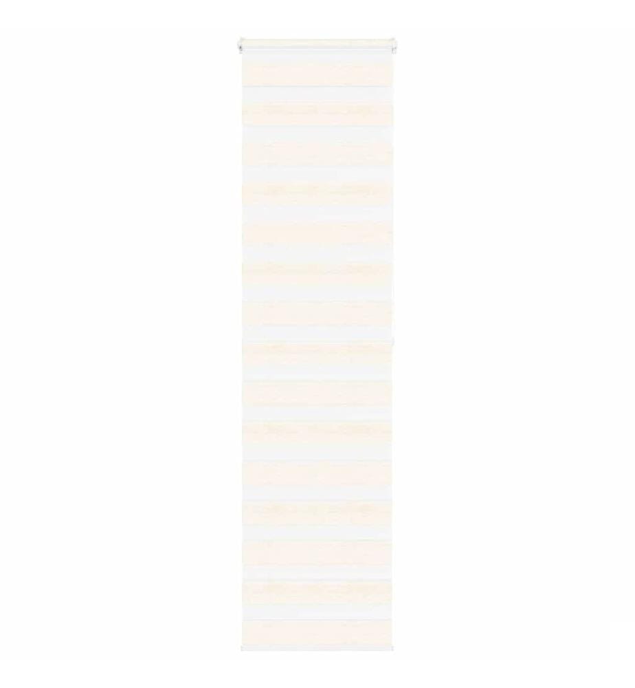 Store zèbre beige marbré largeur du tissu 50,9 cm polyester