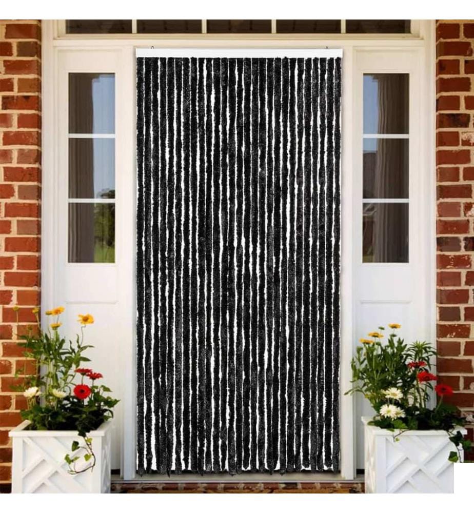 Moustiquaire anthracite 118x220 cm chenille
