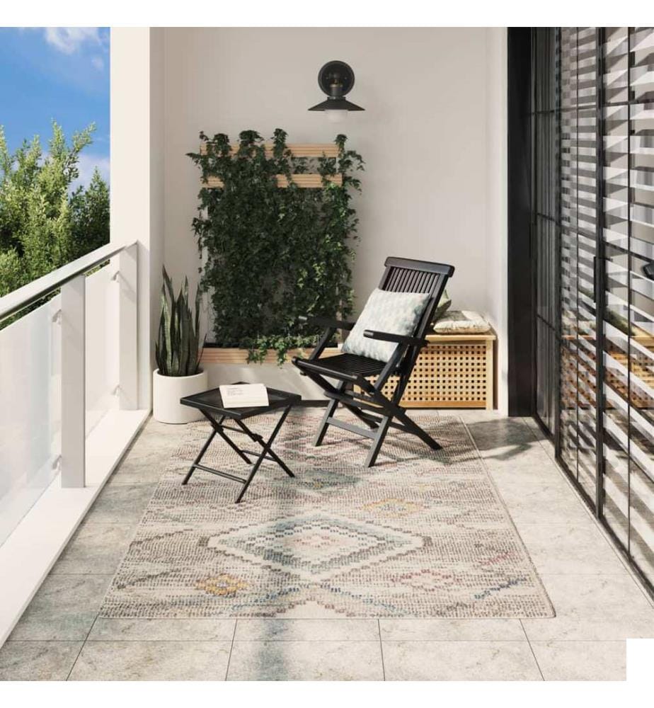 Tapis ARBIZU intérieur extérieur design vintage 160x230 cm