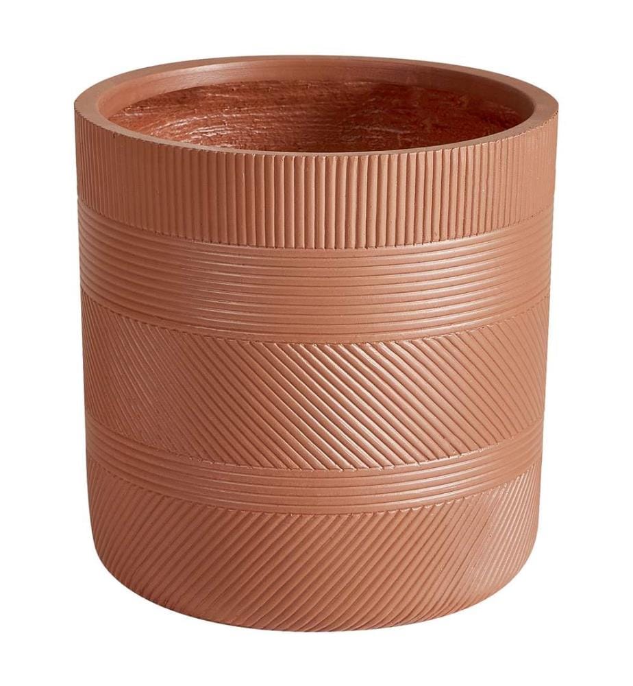Cache-pot VOULA 31 cm Marron