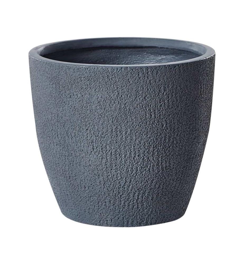 Cache-pot KANNIA 36 cm Gris clair