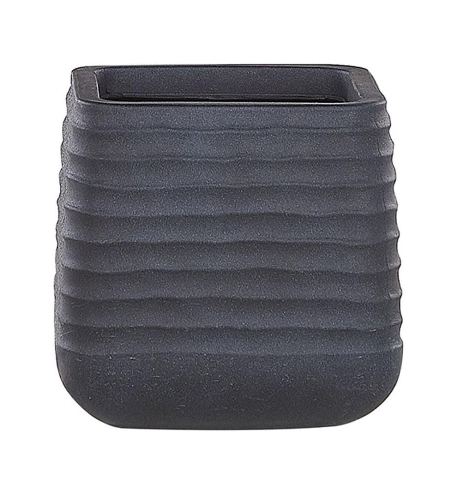 Cache-pot PARIKIA 28 cm Noir