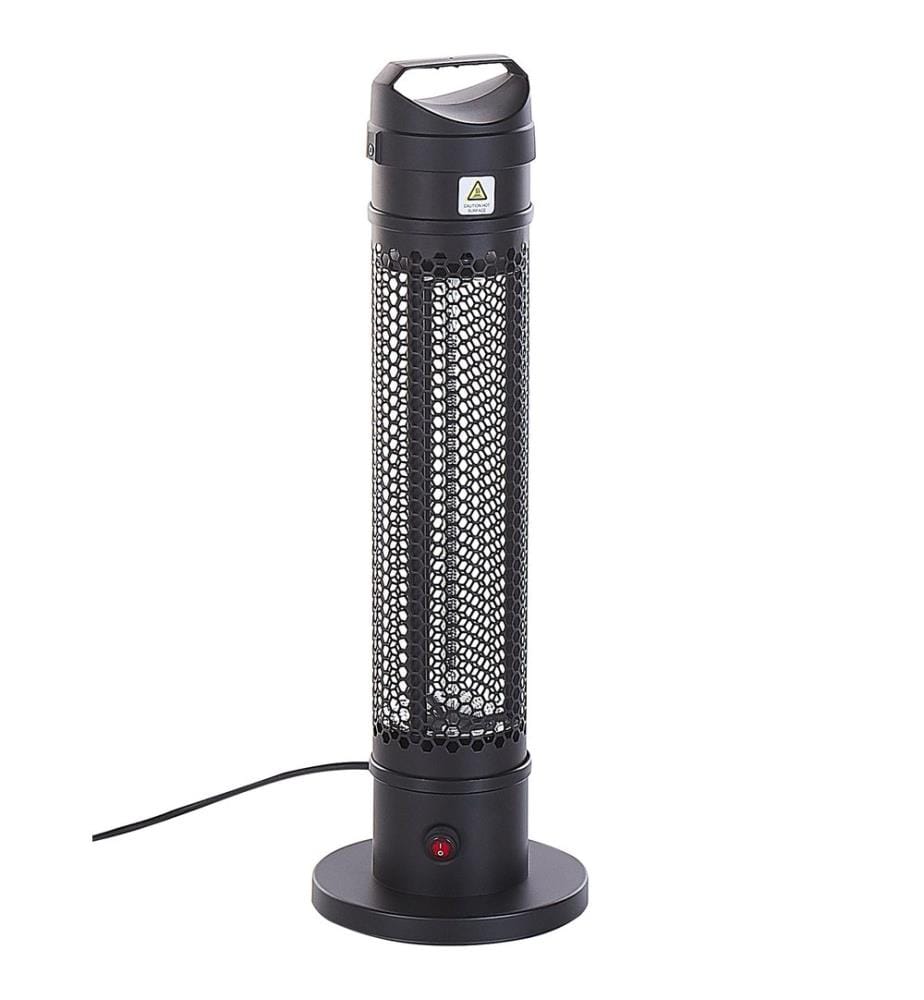 Chauffage de terrasse infrarouge autoportant KRAKATOA 1000 W Noir