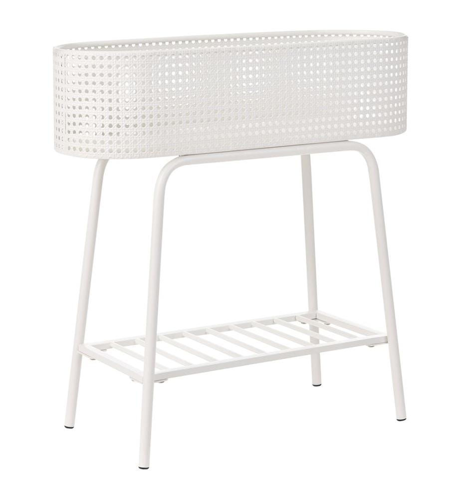 Support de pots LINNAEA Métal 60 cm Blanc
