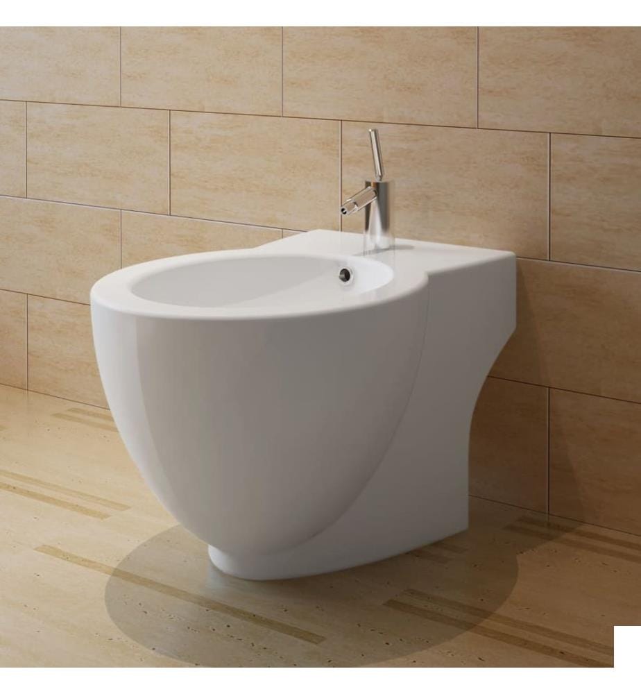 Bidet rond Céramique haute qualité Blanc