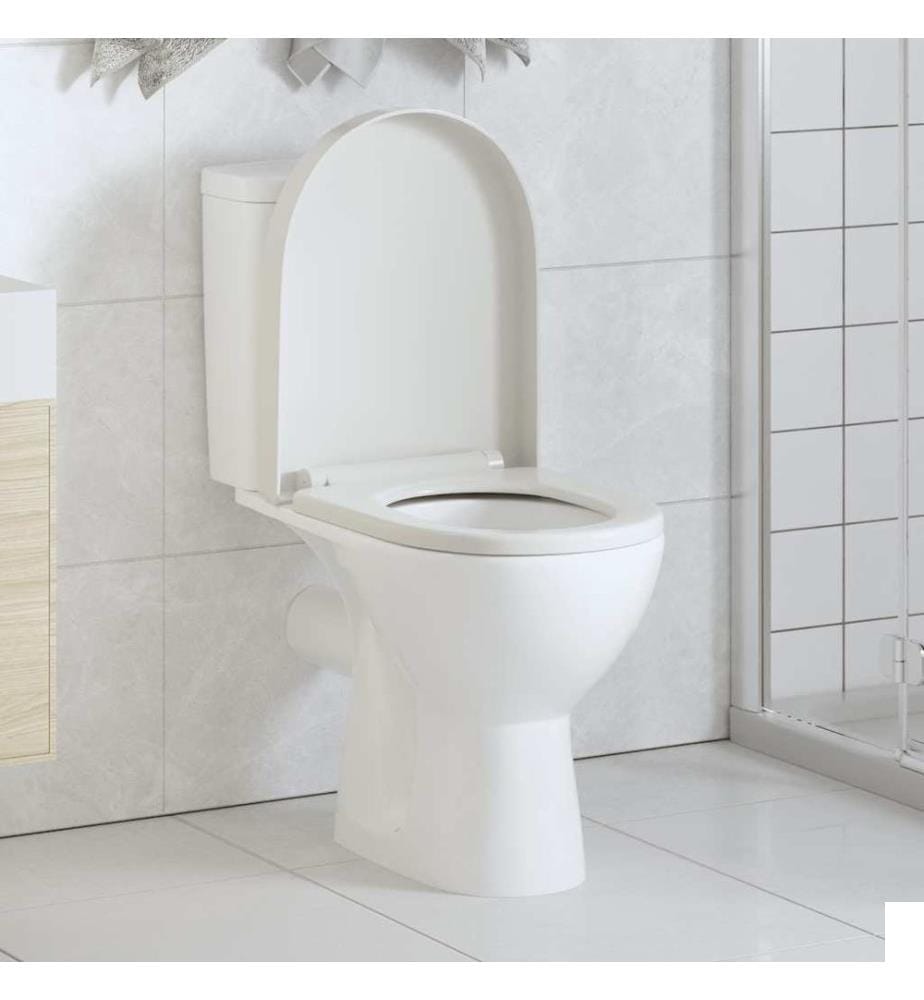 Abattant WC à fermeture en douceur Libération rapide Carré