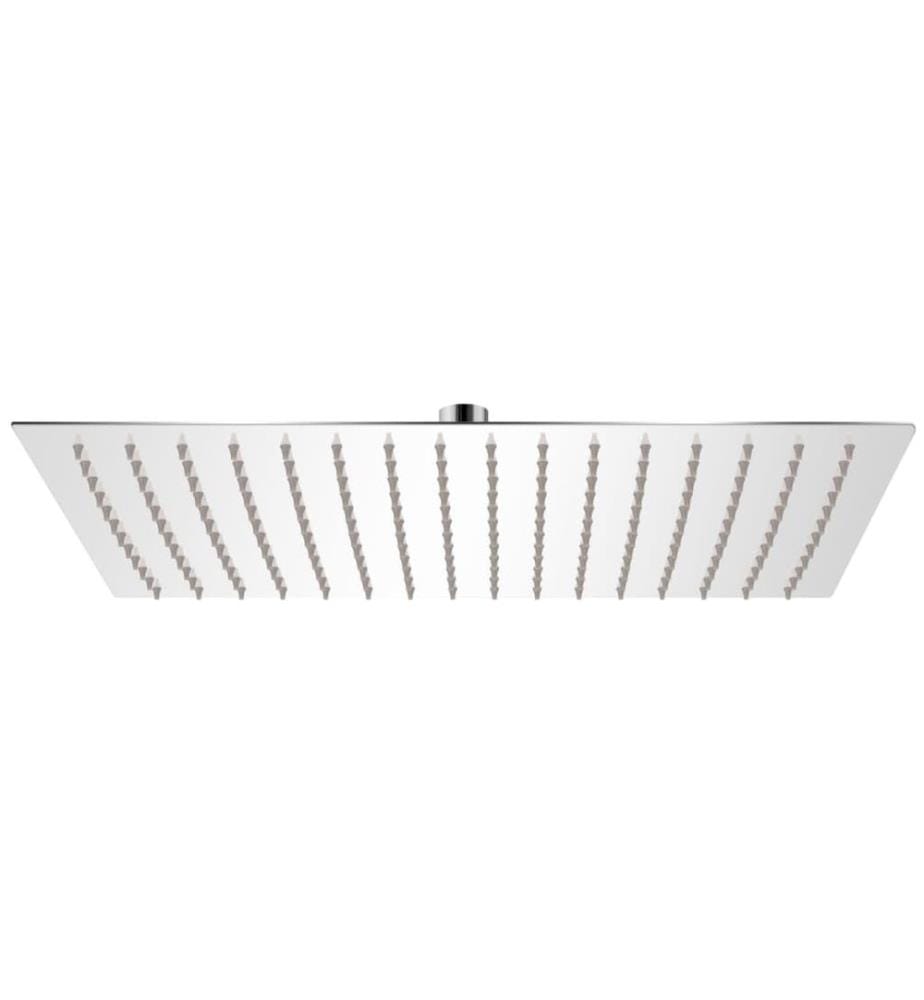 Tête de douche plongeante rectangulaire acier inoxydable